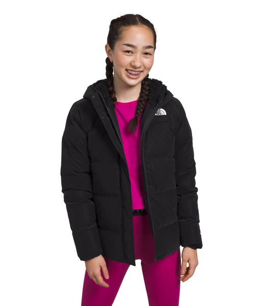 【THE NORTH FACE】GIRL'S DOWN PARKER JAKET The North Face North Down Fleece-Lined Parka Jacket for