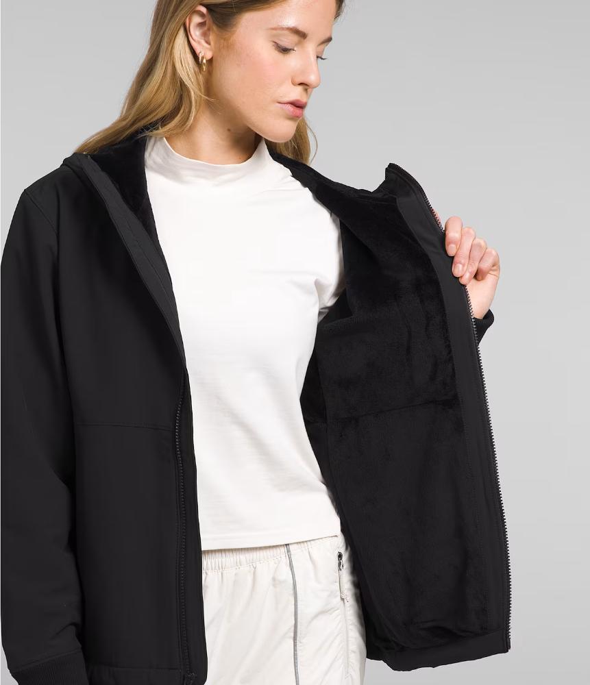 The North Face - Shelbe Raschel Hoodie - Women's - TNF Black-NPF
