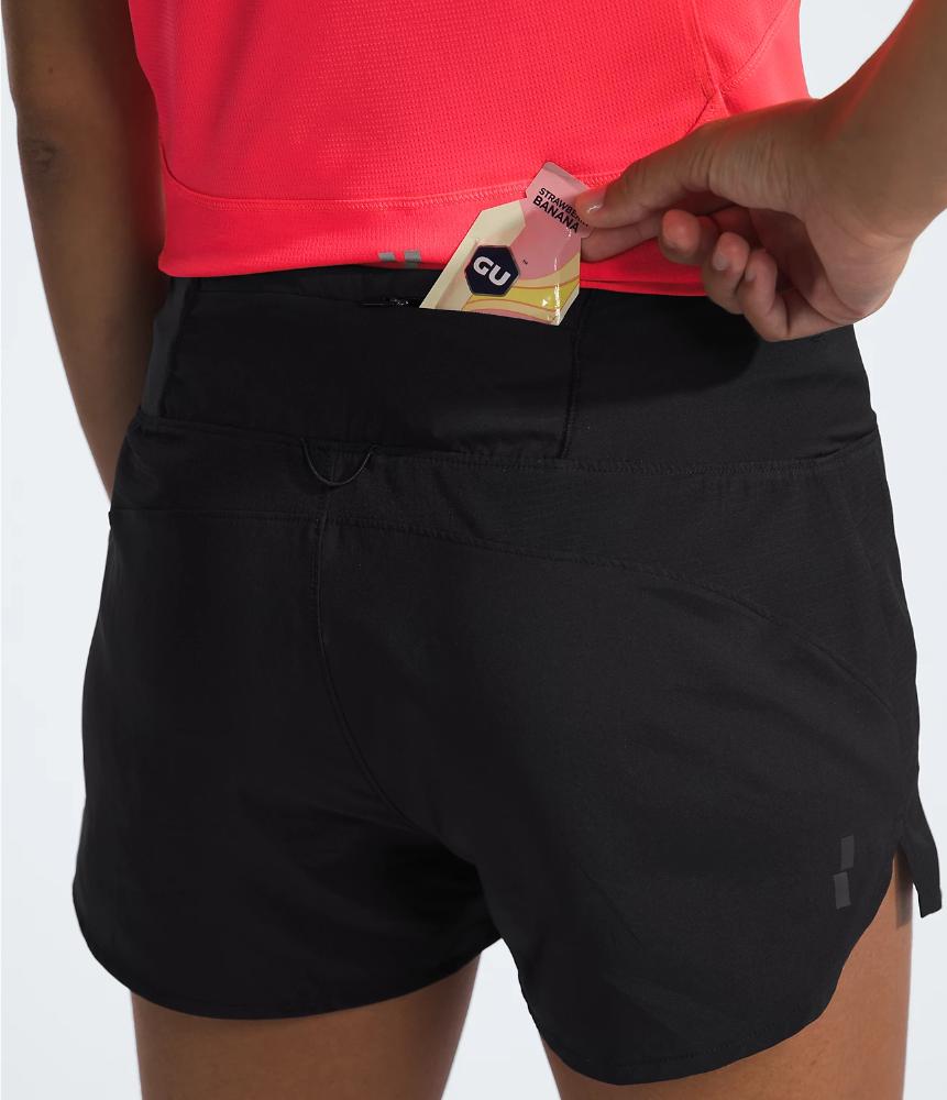 The North Face - Sunriser Short 2.5in - Women's - Black Currant Purple Trail Dream Print