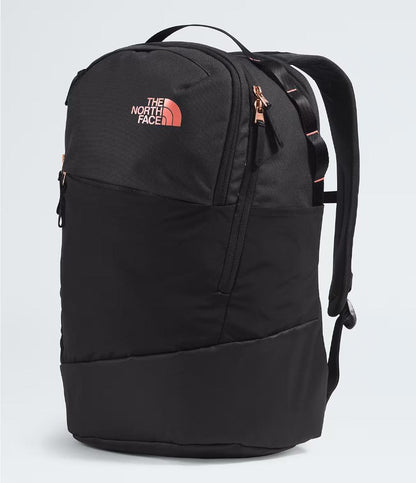 The North Face - Isabella Transit - Women's - TNF Black Light Heather/Burnt Coral Metallic-NPF