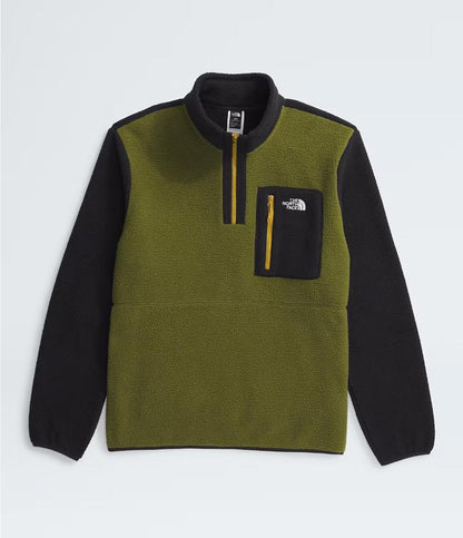 The North Face - Yumiori 1/4 Zip - Men's - TNF Black/TNF Black/TNF Black