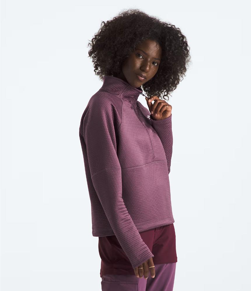 The North Face - Dotknit Thermal 1/4 Zip - Women's - Tnf Black