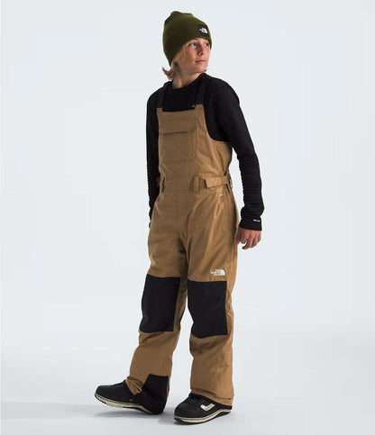 The North Face - Freedom Insulated Bib - Teen - Tnf Black