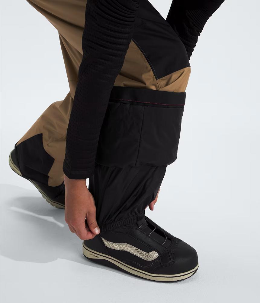 The North Face - Freedom Insulated Bib - Teen - Utility Brown