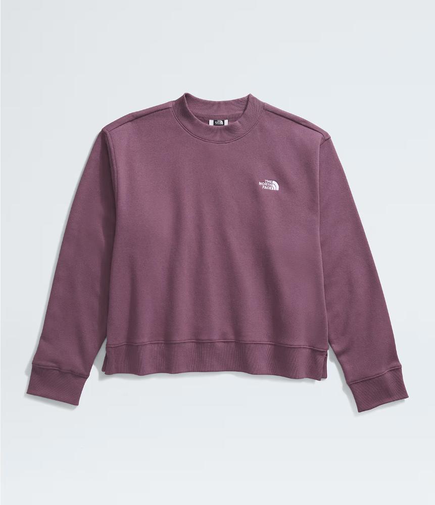 The North Face - Evolution Fleece Crew - Women's - Tnf Light Grey Heather