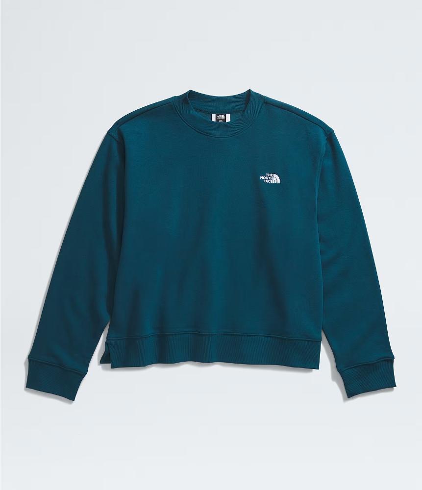 The North Face - Evolution Fleece Crew - Women's - Tnf Light Grey Heather