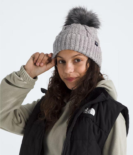 The North Face - Oh Mega Fur Pom Beanie - Kids' - Tnf Black