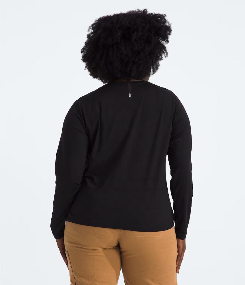 The North Face - Dune Sky Long Sleeve - Women's Plus - Tnf Black