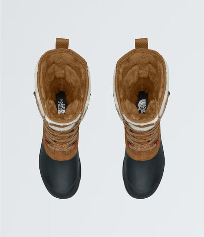 The North Face - Shellista V Mid WP -  Women's - Timber Tan/TNF Black