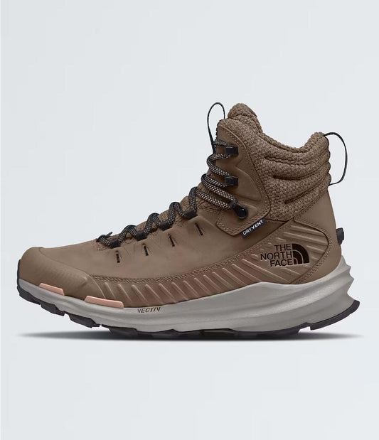 The North Face - VECTIV Fastpack Insulated Waterproof Hiking Boots - Women's - Bipartisan Brown/Meld Grey