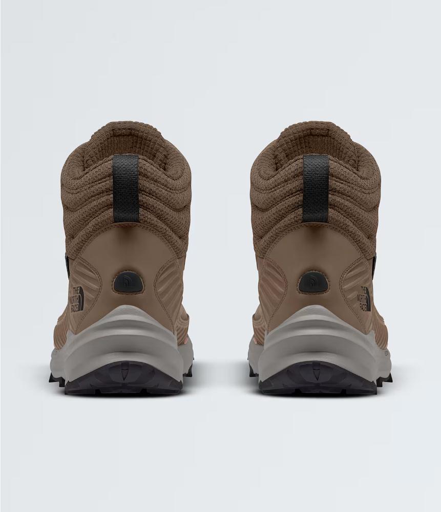 The North Face - VECTIV Fastpack Insulated Waterproof Hiking Boots - Women's - Bipartisan Brown/Meld Grey