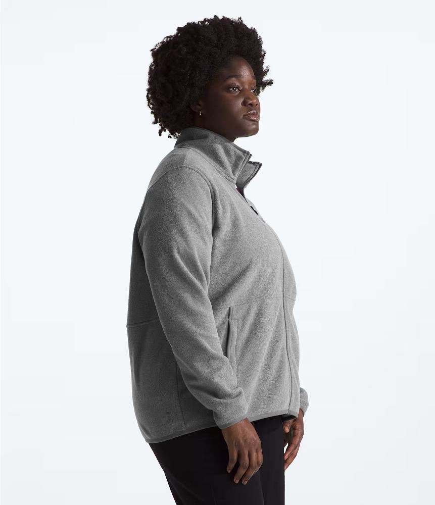 The North Face - Plus Glacier Fleece Jacket - Women's - Duck Green-Deep