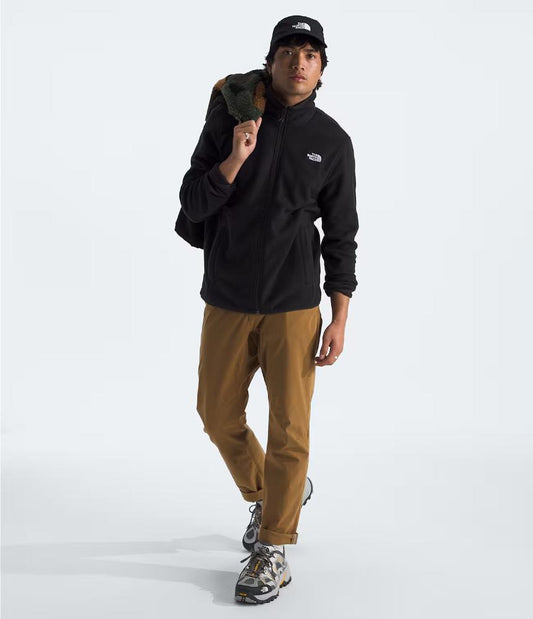 The North Face - Glacier Fleece Jacket - Men's - Duckgrn/TNFblck