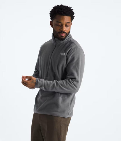 The North Face - Glacier Fleece 1/2 Zip - Men's - Smoked Pearl