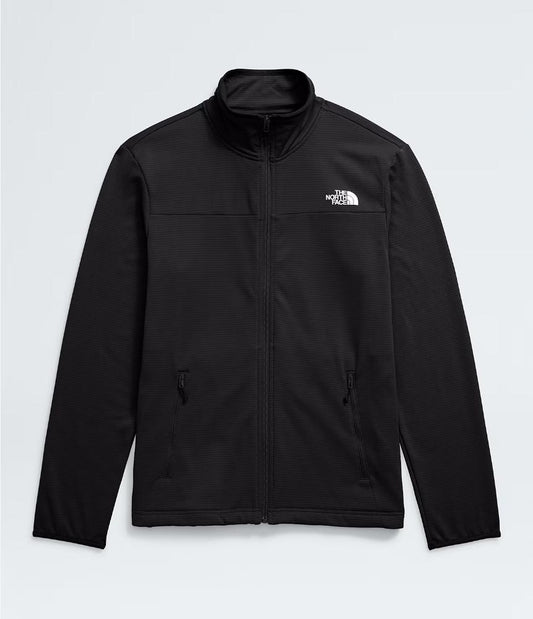 The North Face - Cedar Trail Grid Fleece Full Zip - Men's - Tnf Black