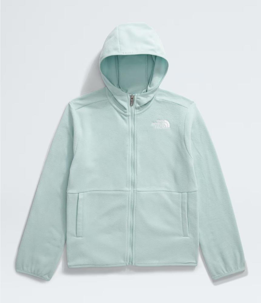 The North Face - Glacier Full Zip Hooded Jacket - Teen - Hero Blue