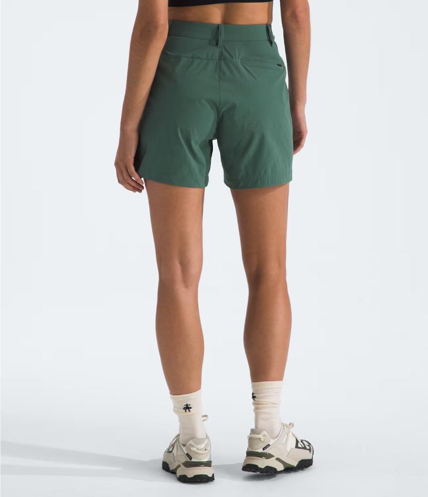 The North Face - Basin Short 5in - Women's - Duck Green