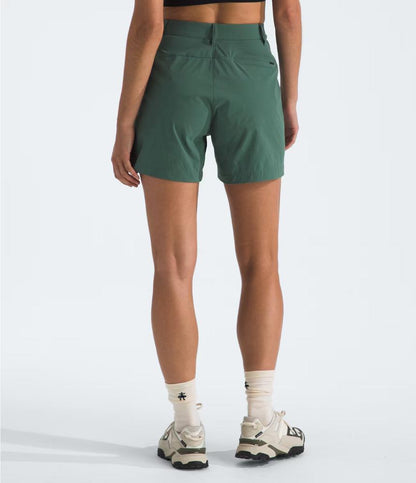 The North Face - Basin Short 5in - Women's - Duck Green