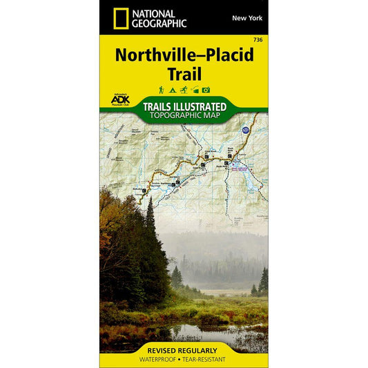 National Geographic - Northville-Lake Placid Trail Map