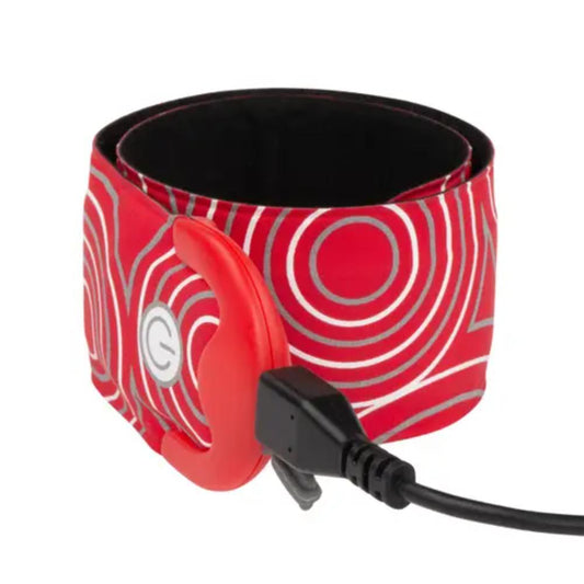 Nite Ize - SlapLit LED Slap Wrap - Red/Red Led