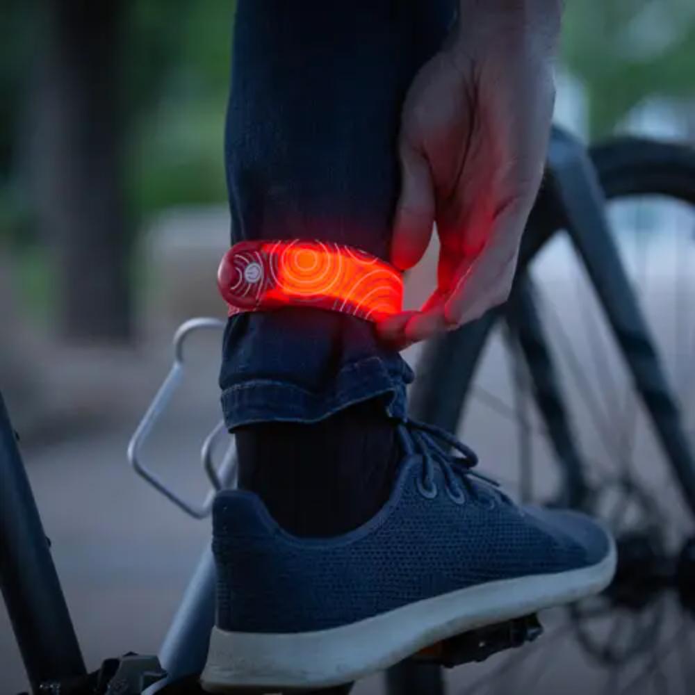 Nite Ize - SlapLit LED Slap Wrap - Red/Red Led