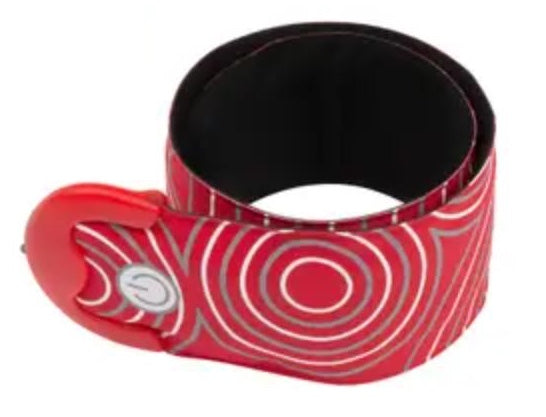 Nite Ize - SlapLit LED Slap Wrap - Red/Red Led