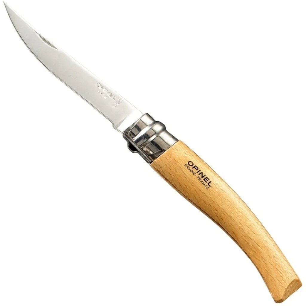 Opinel - No.08 Slim Folding Knife - 3.15 Beech