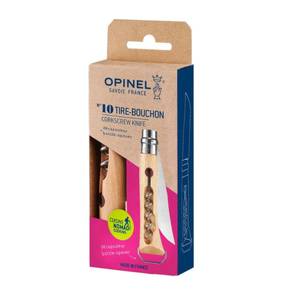 Opinel - Corkscrew Knife Combo No. 10