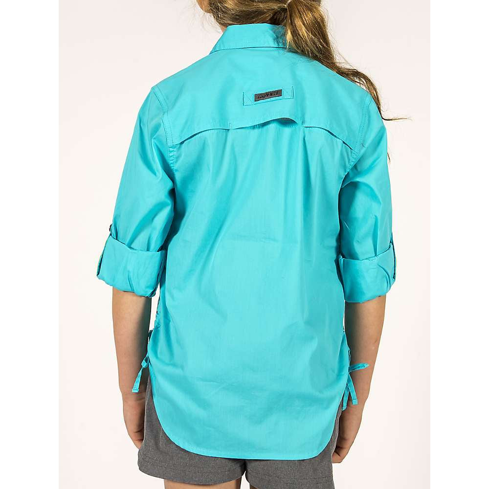 Gramicci - No-Squito Convertible Long Sleeve Shirt - Girl's - Turquoise