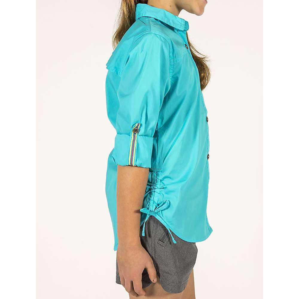 Gramicci - No-Squito Convertible Long Sleeve Shirt - Girl's - Turquoise