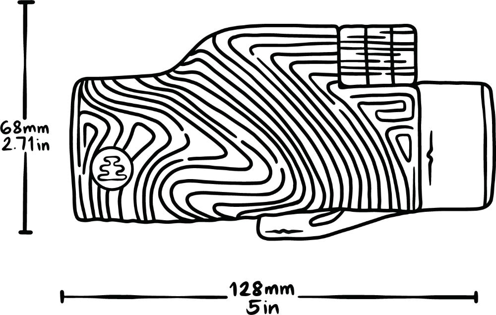 Nocs Provisions - Field Tube 10x32 Mono Telescope - Paydirt