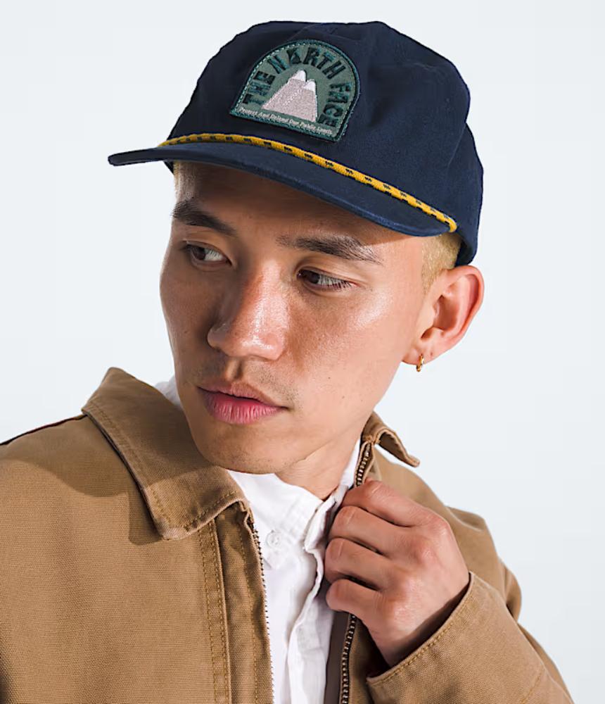 The North Face - Norm 5-Panel Hat - Latte/Smokey Brown