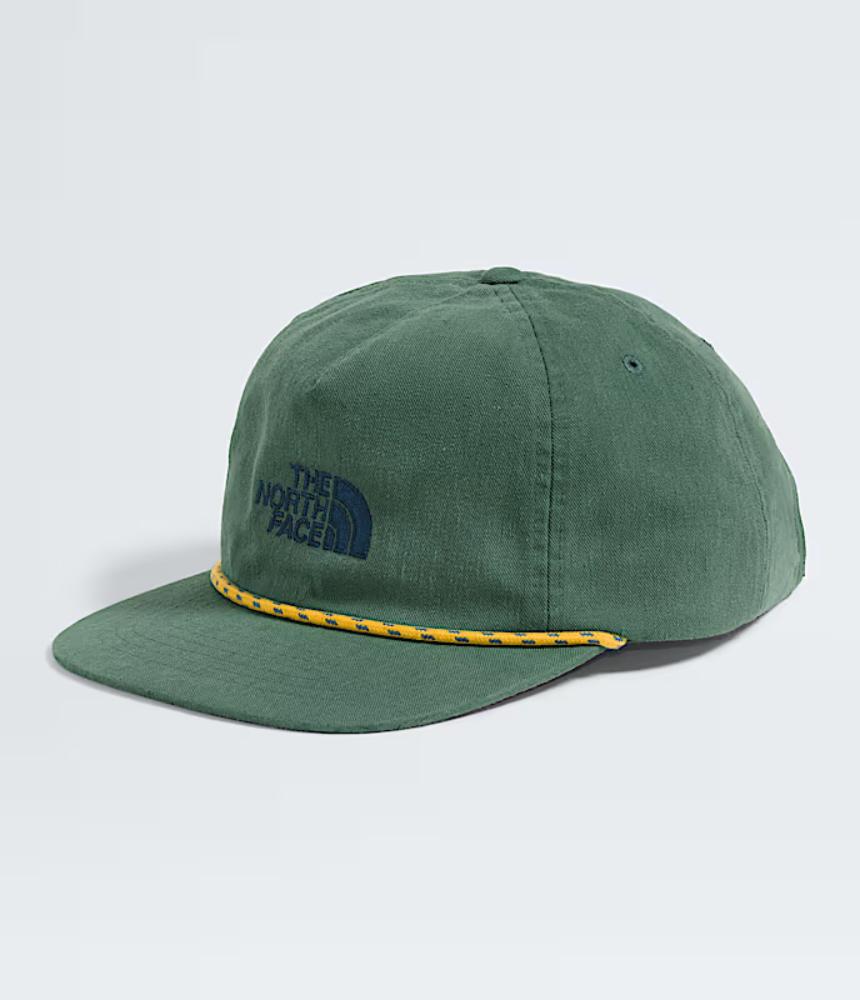 The North Face - Norm 5-Panel Hat - Duck Green/Shady Blue/Turmeric