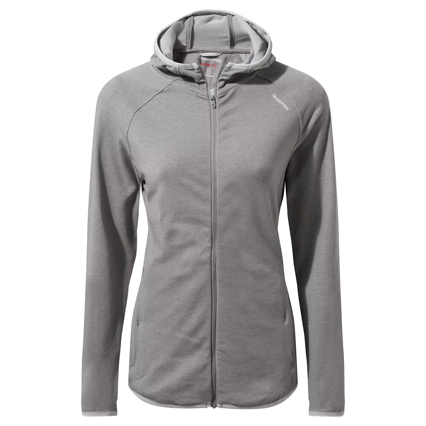 Craghoppers - NosiLife Nilo Hooded Top - Women's - CloudGreyMrl