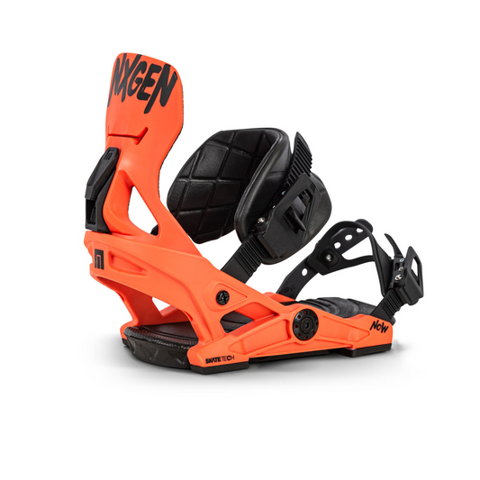 Now Bindings - Nx-Gen Kid's Snowboard Binding - Orange