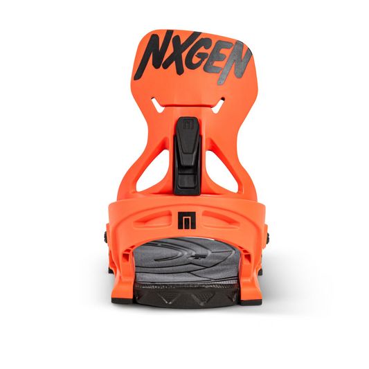 Now Bindings - Nx-Gen Kid's Snowboard Binding - Orange