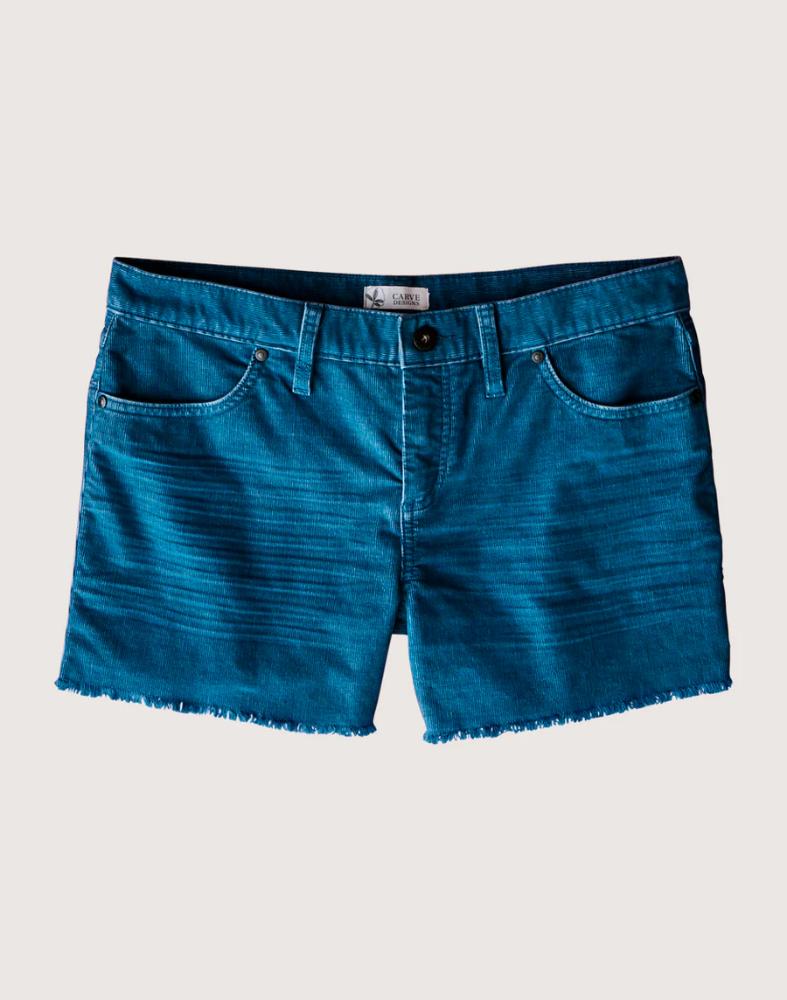 Carve Designs - Women's Oahu Short - Women's - Jade Embroidery