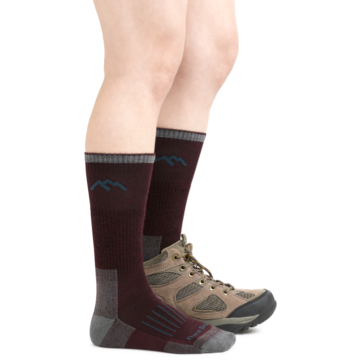 Darn Tough - Women's Hunter Boot Midweight With Cushion - Burgundy