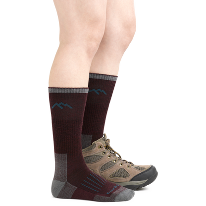 Darn Tough - Women's Hunter Boot Midweight With Cushion - Burgundy