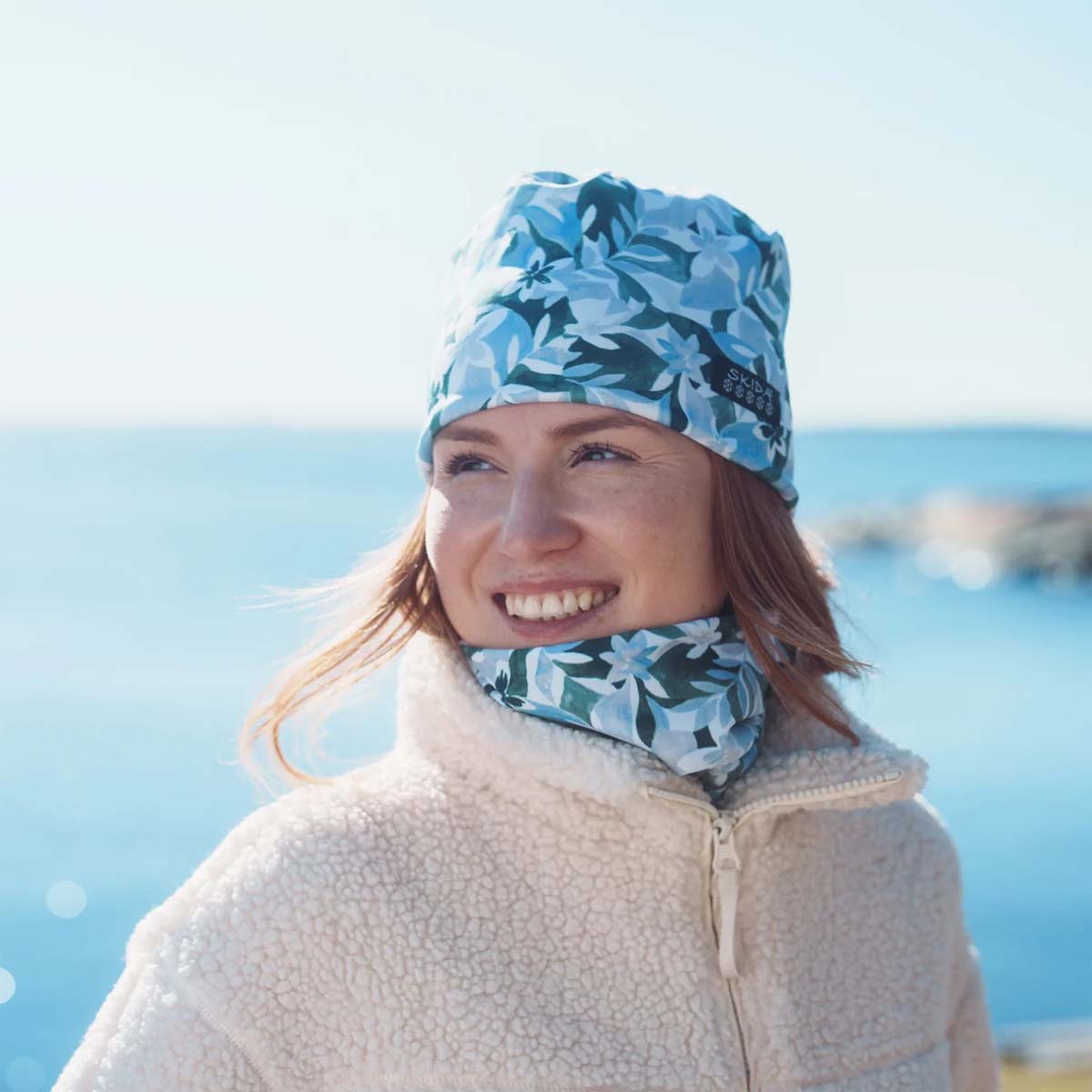 Skida - Alpine Fleece-Lined Hat - Ocean Breeze