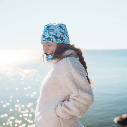 Skida - Alpine Fleece-Lined Hat - Ocean Breeze