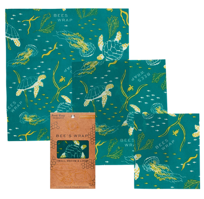 Bees Wrap - Assorted 3 Pack - Into The Woods Print