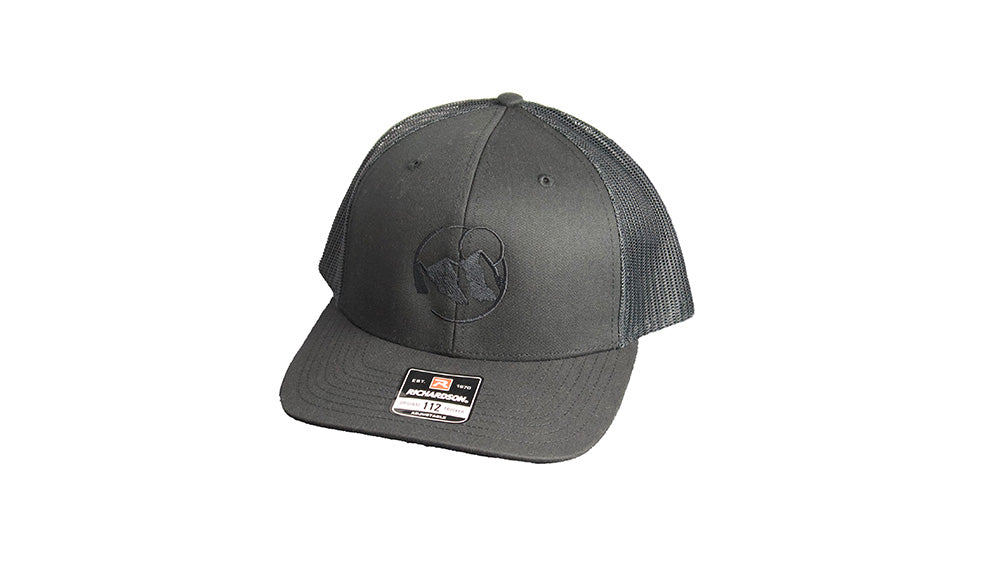 New Duds - OGE Embroidery Trucker - Black/Black