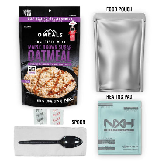 Omeals - Maple Brown Sugar Oatmeal