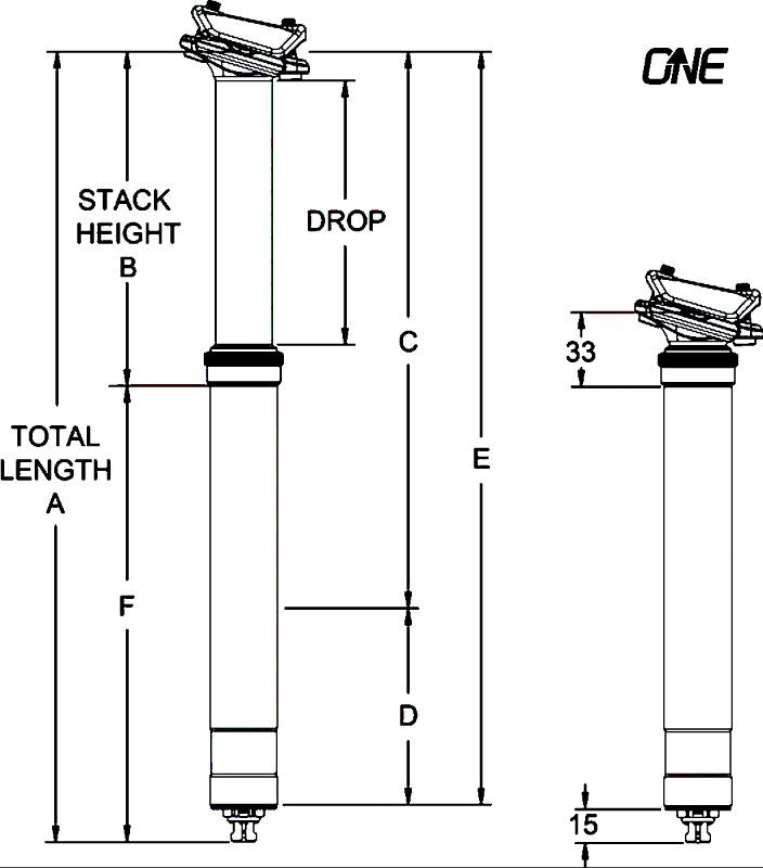 OneUp Components - Dropper Post V2