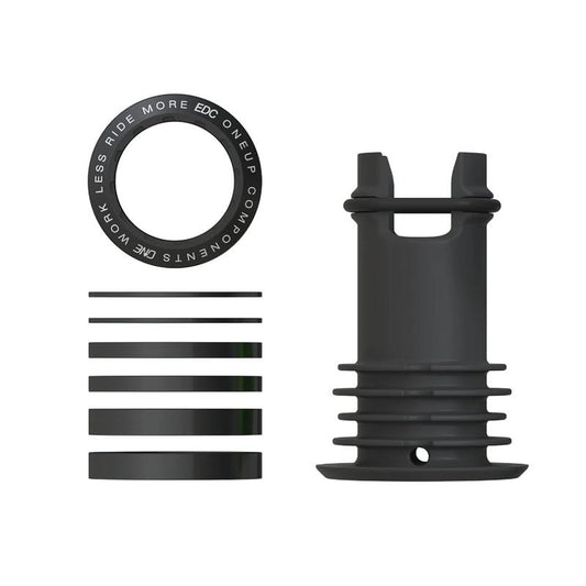 OneUp Components - EDC Threaded Top Cap - Black