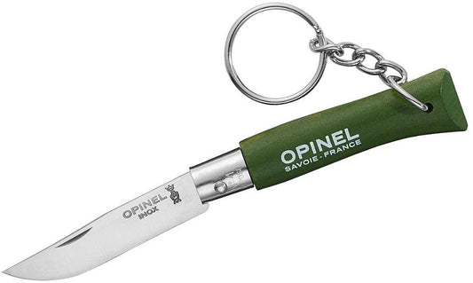 Opinel - No 4 Keychain Knife - Khaki