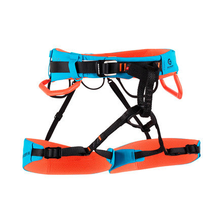 Mammut - Sender Fast Adjust Harness - Ocean/Safety Orange