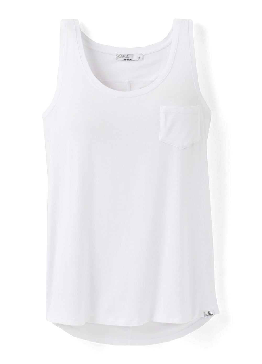 Prana - Foundation Scoop Neck Tank - Women's - White