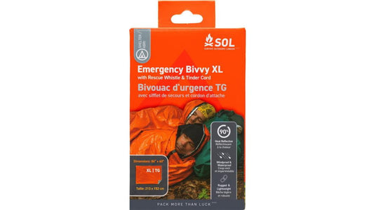 AMK - SOL Emergency Bivvy XL With Rescue Whistle